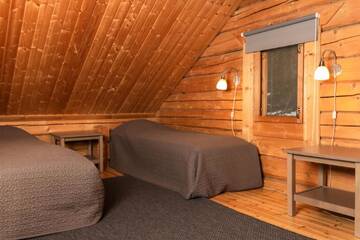 Фото номера Коттедж с 1 спальней и сауной Шале Kalaranta Cottage г. Муураме 14