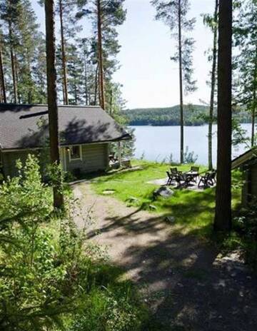 Фото номера Коттедж с 1 спальней и сауной Шале Kalaranta Cottage г. Муураме 21