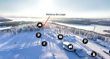 Фото номера Коттедж с сауной и 6 спальнями Дома для отпуска Riihilinna Ski Lodge г. Муураме 48