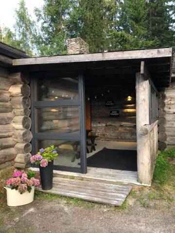 Фото номера Стандартная вилла Шале Riihitulkku Lodge г. Муураме 64